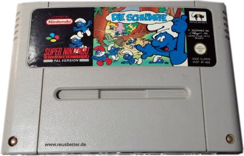 Die Schlümpfe The Smurfs  Super Nintendo SNES